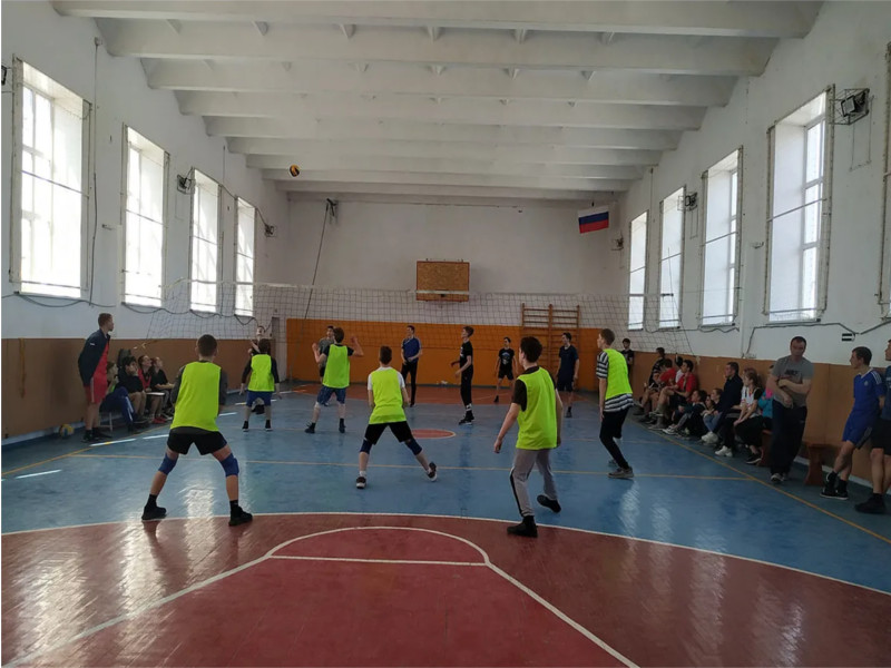 Районные соревнования по волейболу на кубок В.Нагайцева.